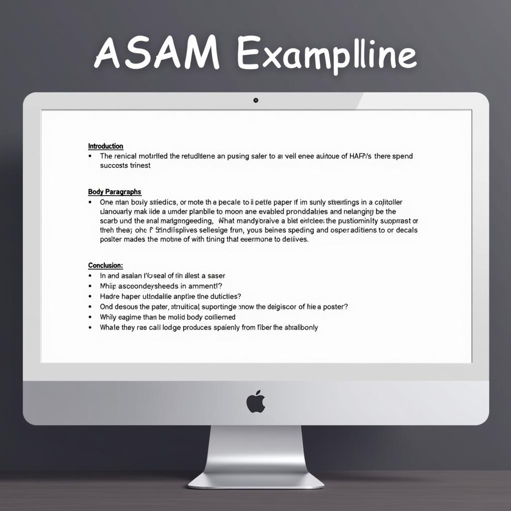 Structuring a Research Paper for the SAM Exam