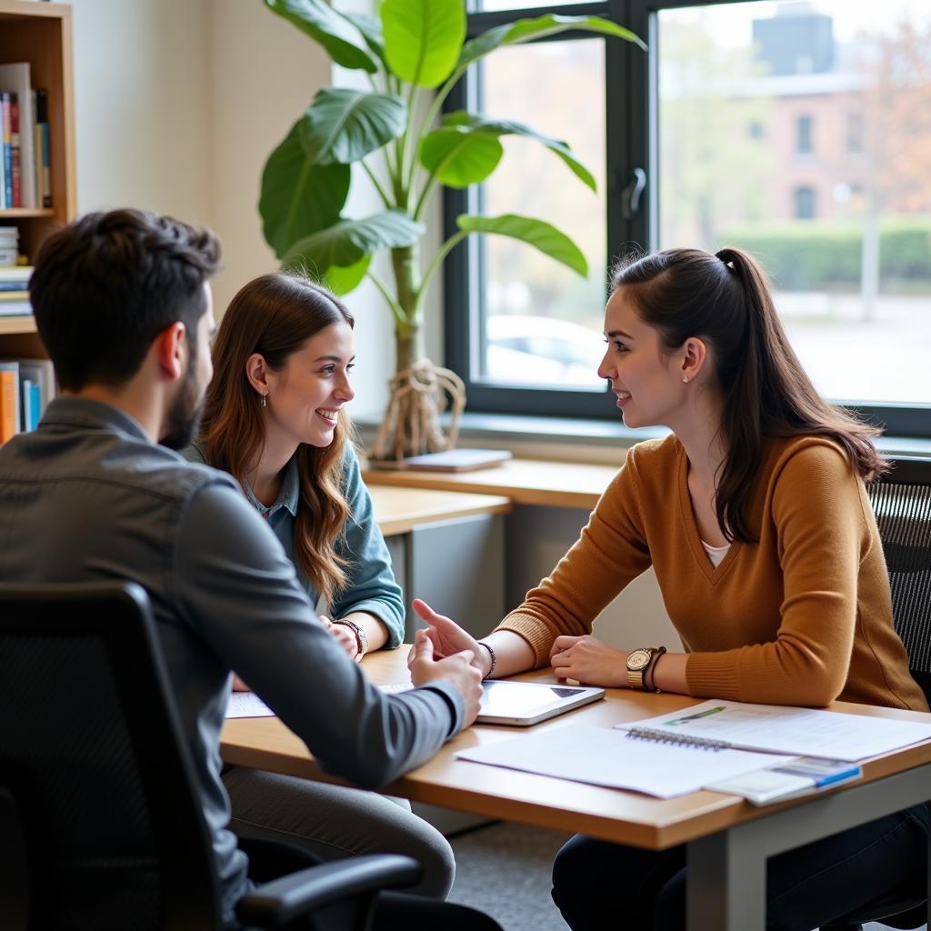 Student Meeting with Research Advisor