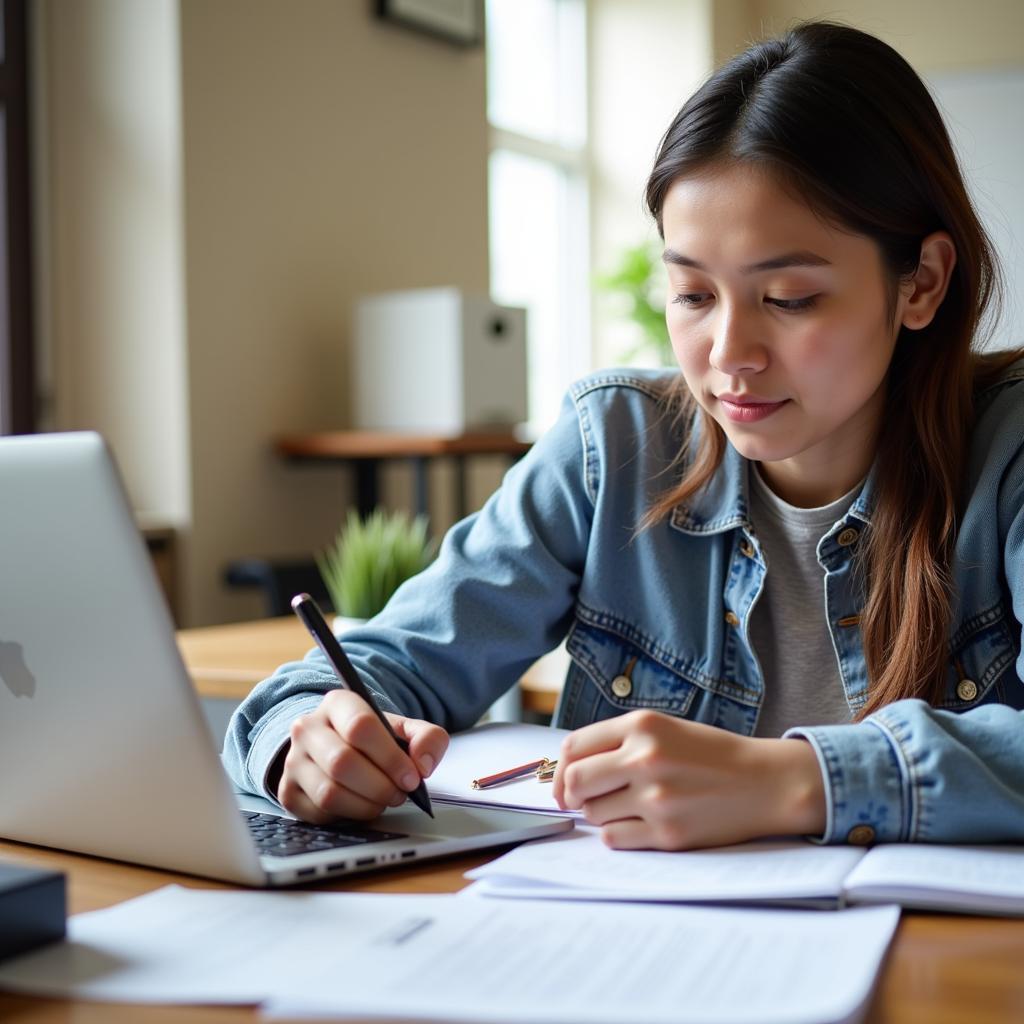 Student Writing Research Statement