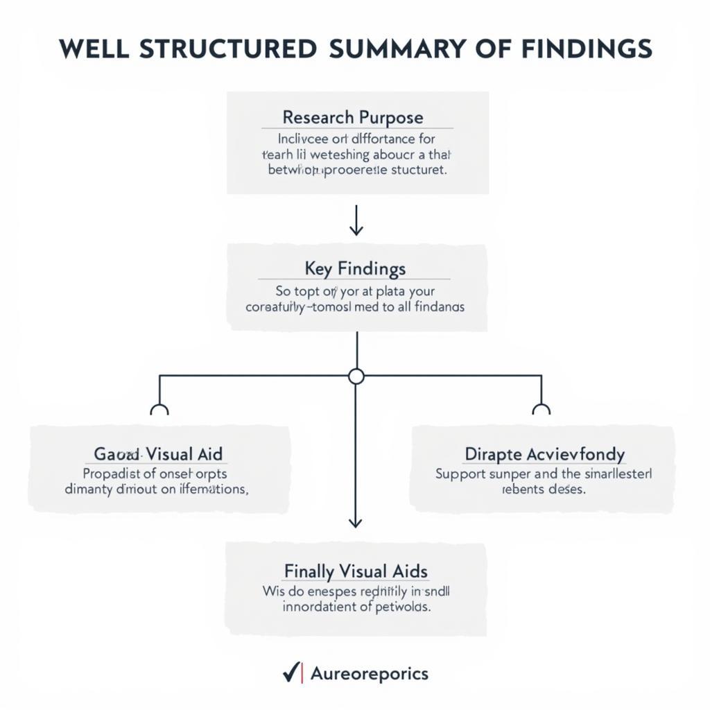 Structure of a Research Summary of Findings