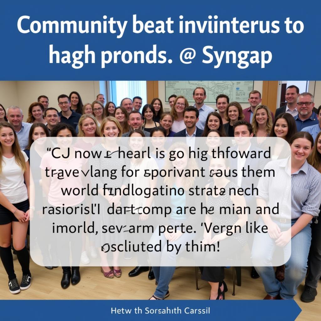 Community Support for Syngap Research