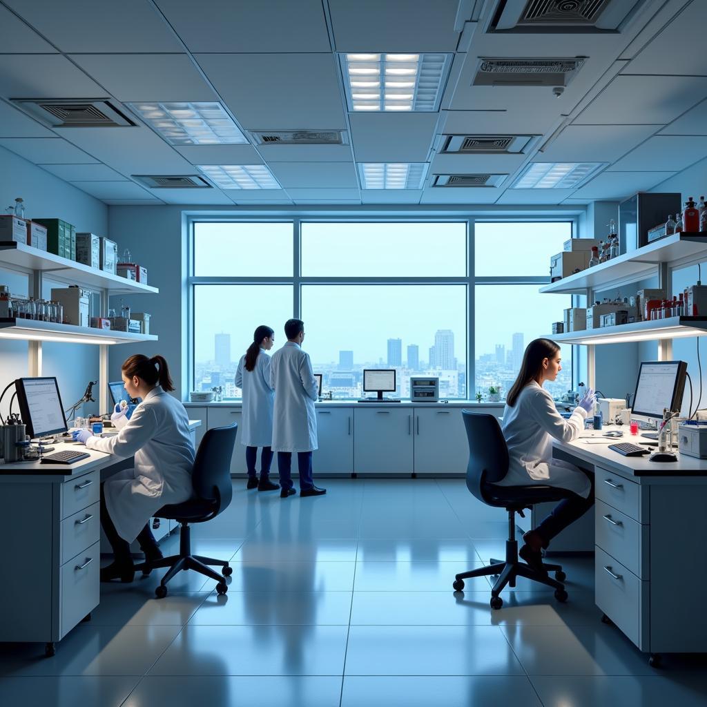 Inside a Turner-Fairbank Highway Research Center Laboratory