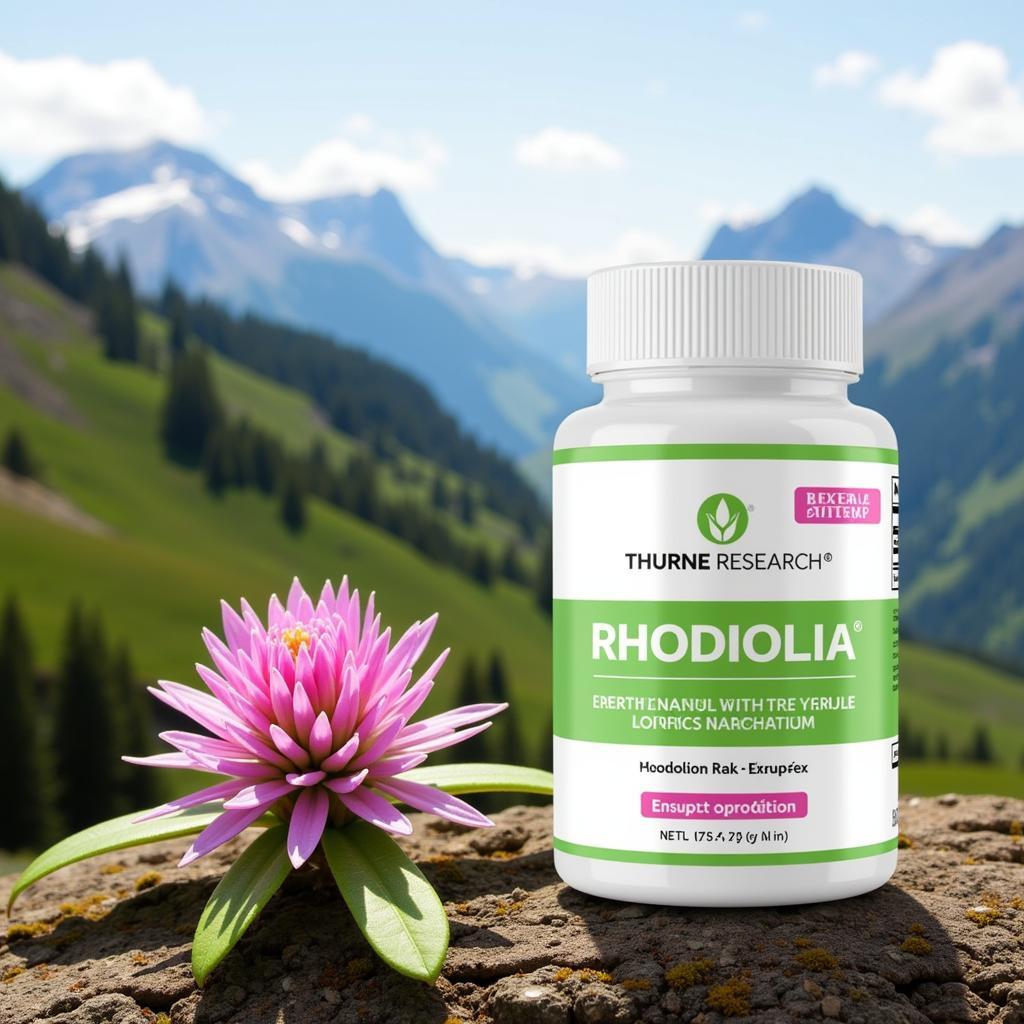 Thorne Research Rhodiola Adaptogen Benefits