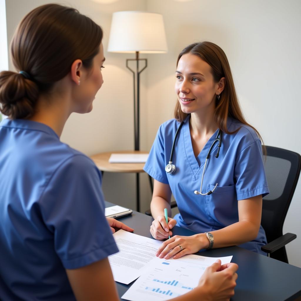 Patient's Initial Visit and Consultation at the Clinic