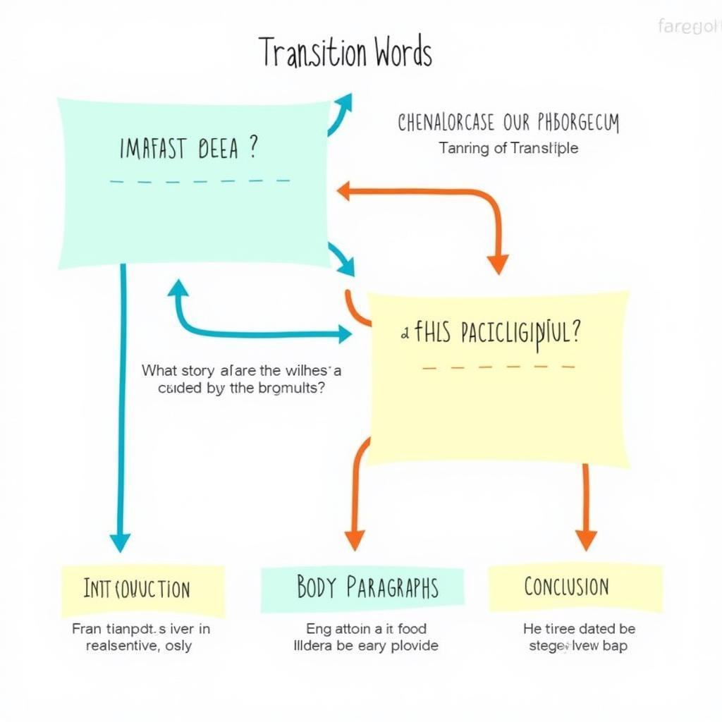 Transition Words in Research Paper Sections