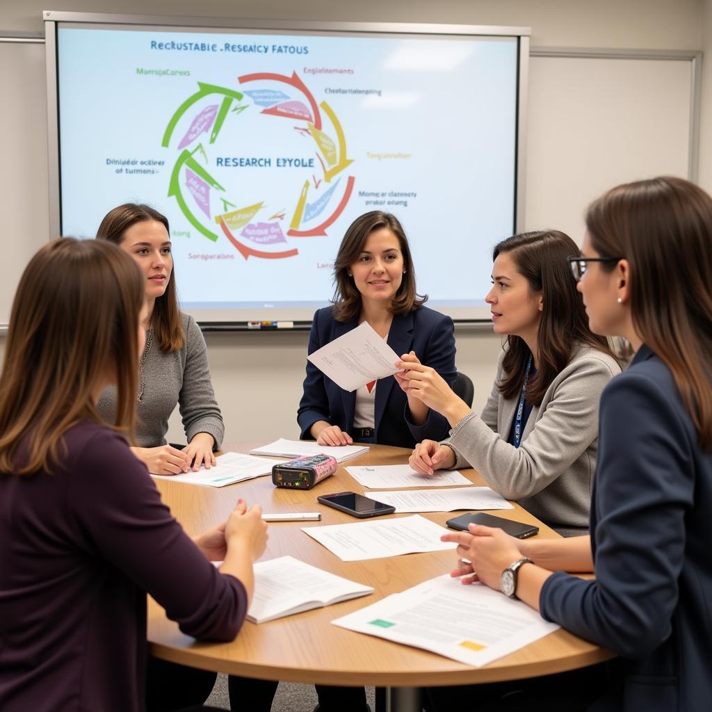 Professional Learning Community: Teachers Collaborating and Sharing Best Practices