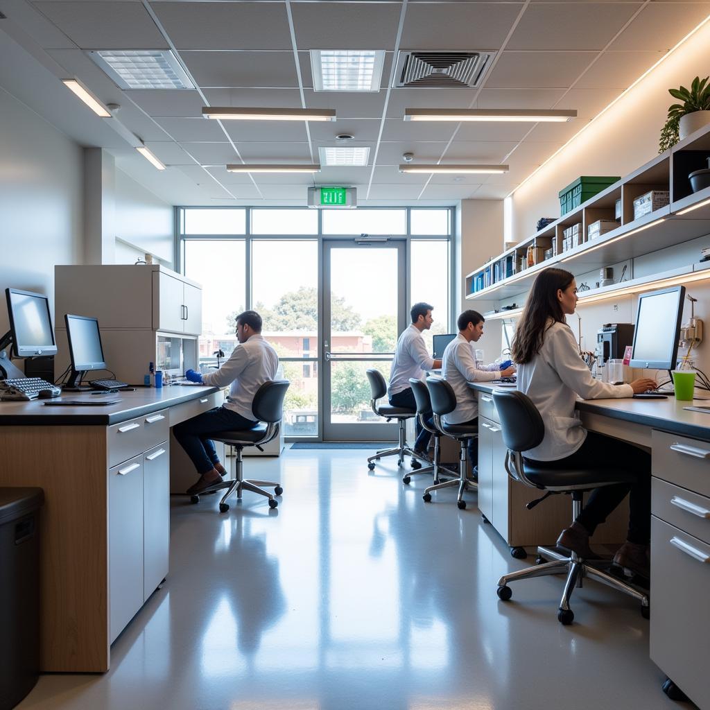 UCSD Research Labs - State-of-the-art facilities and equipment empower UCSD researchers to conduct groundbreaking studies.