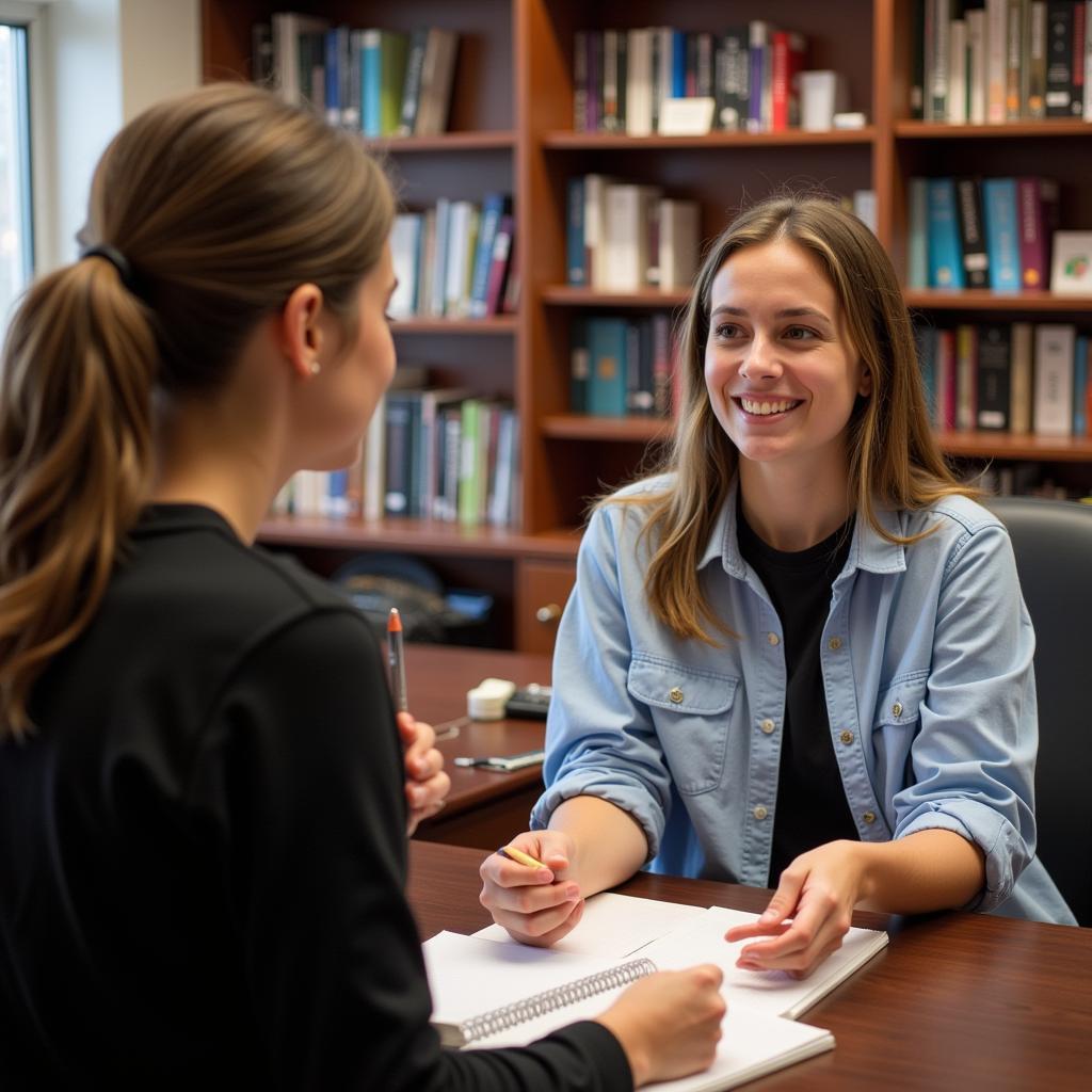 UIUC Undergraduate Student Meeting with Professor