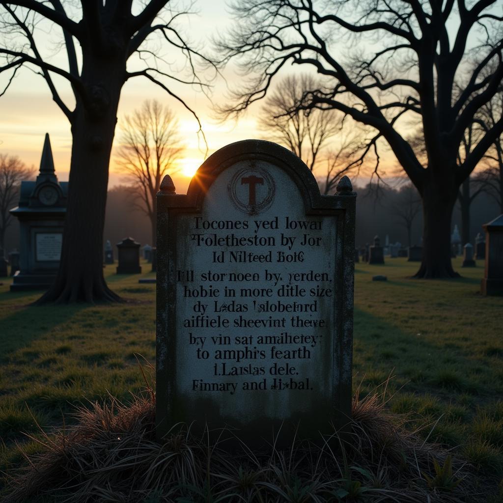 Old Cemetery near University Research Park