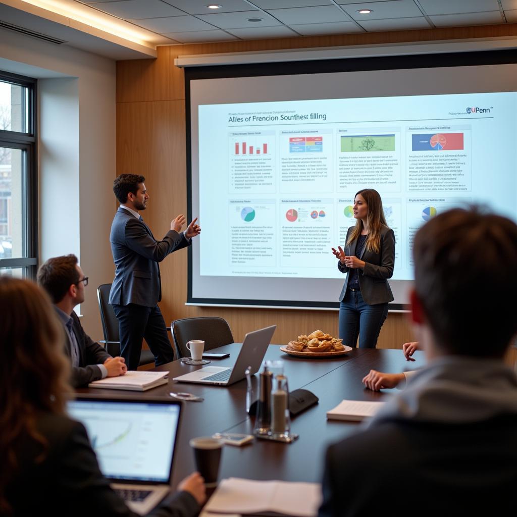 UPenn Research Presentation in Conference Room