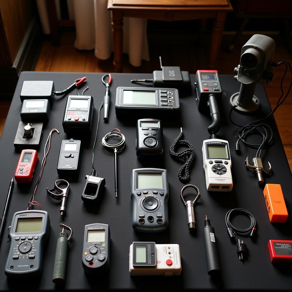 Equipment for Urban Paranormal Investigation