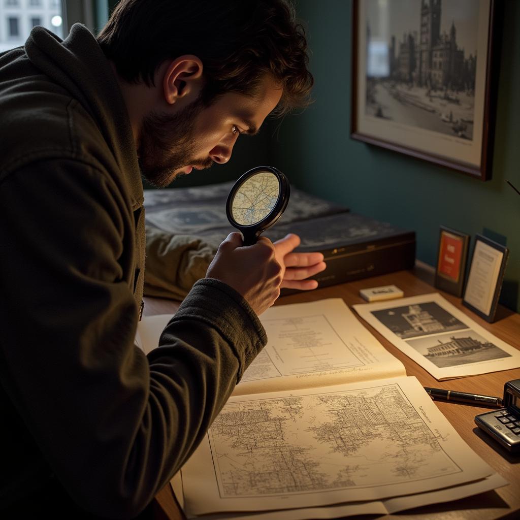 Urban Research Assistant in NYC Examining Historical Documents