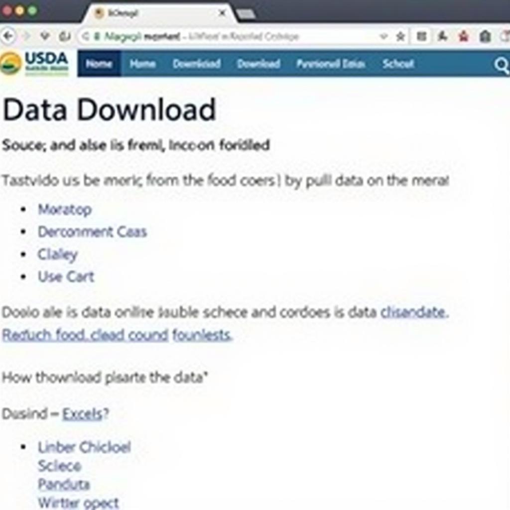 Downloading Data from the USDA Food Access Research Atlas