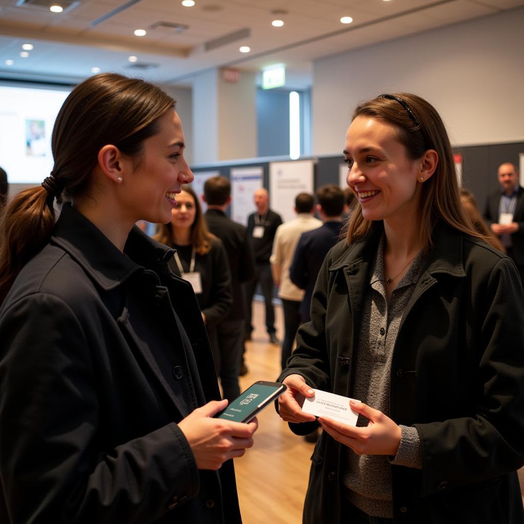 Networking at a UX Research Conference