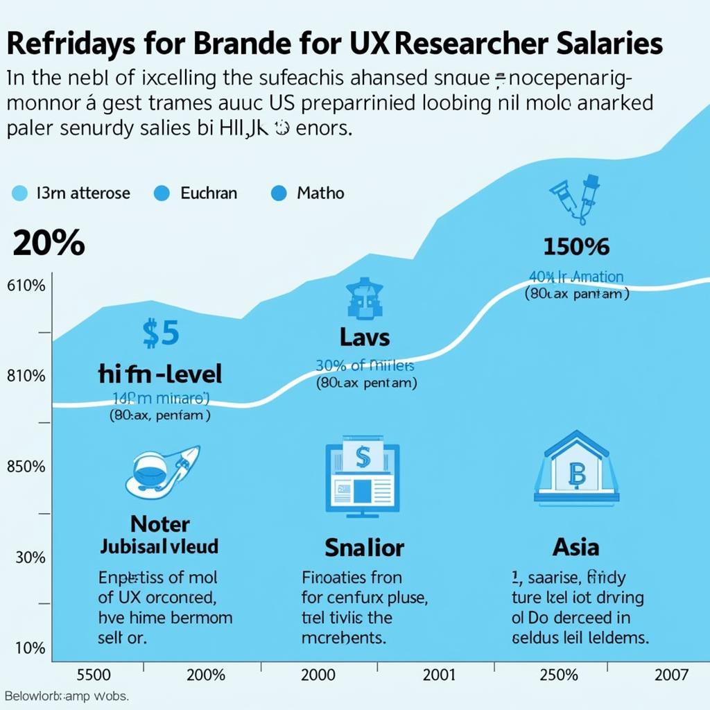 UX Researcher Salary Trends over Time