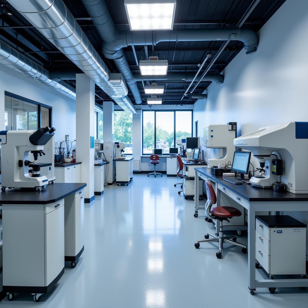 State-of-the-art laboratory at Velocity Clinical Research in Cleveland