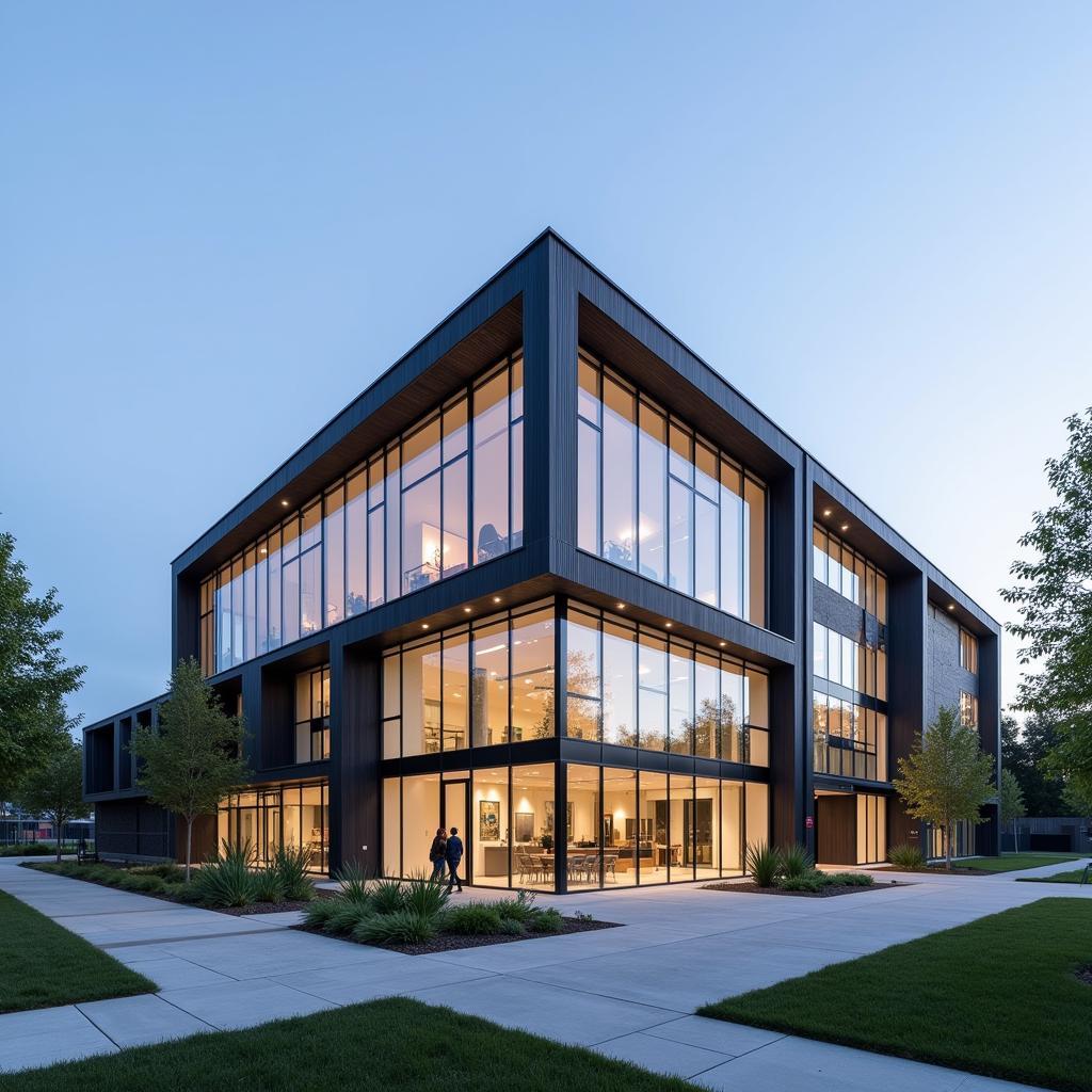 Virginia Tech Applied Research Corporation headquarters building.