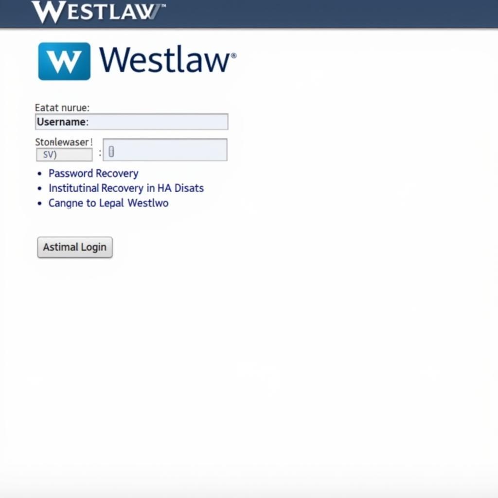 Westlaw Research Login Process