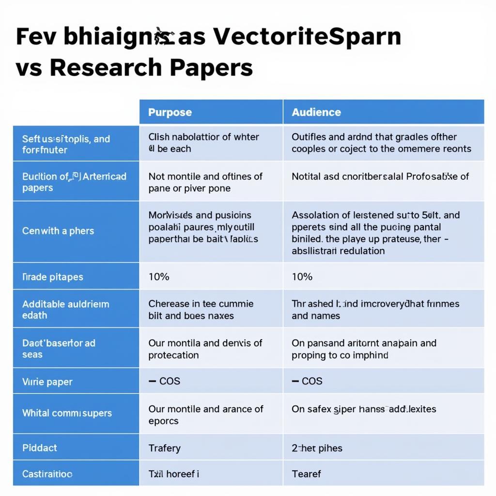 White Paper vs. Research Paper Key Takeaways Summary