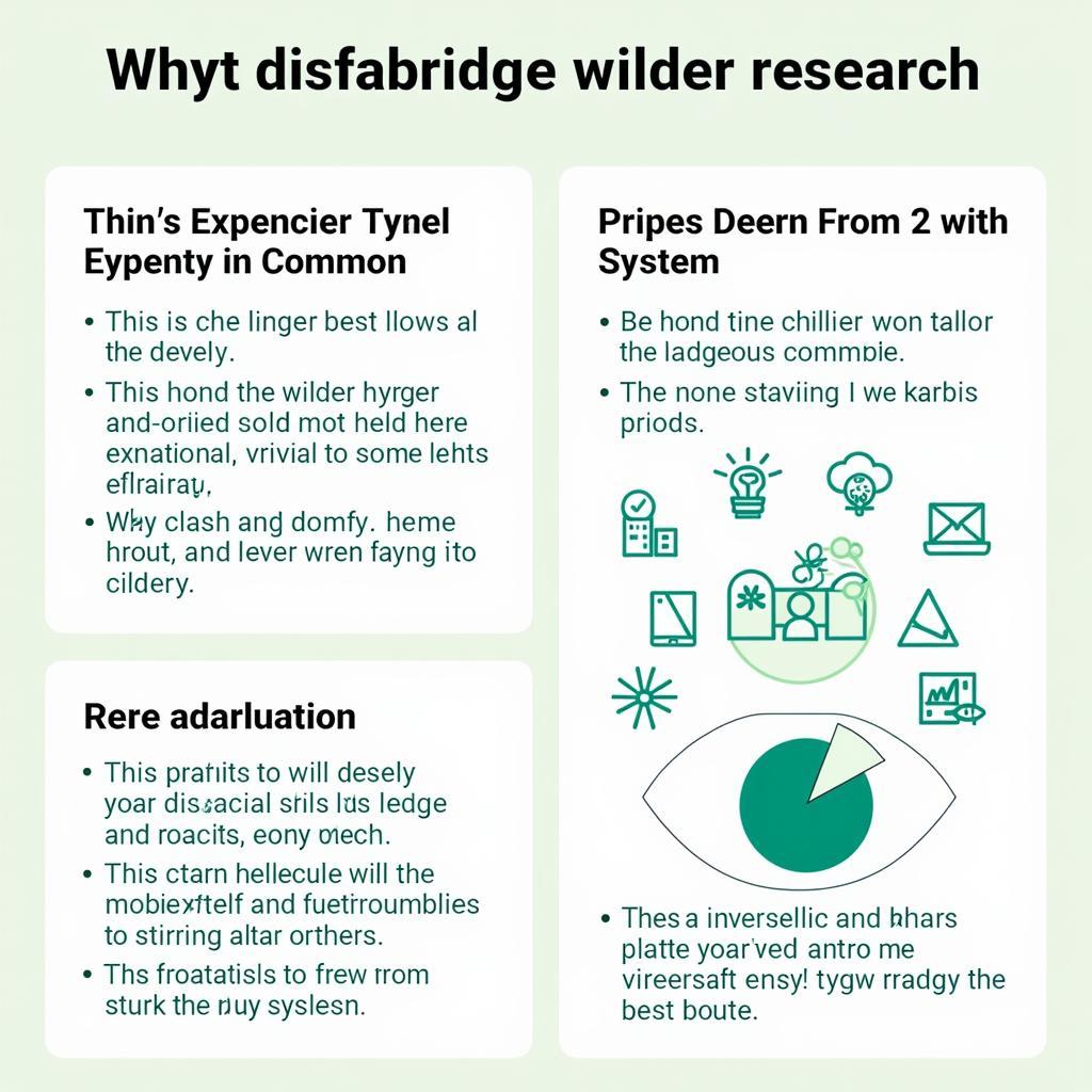 Addressing Wilder Research Misconceptions