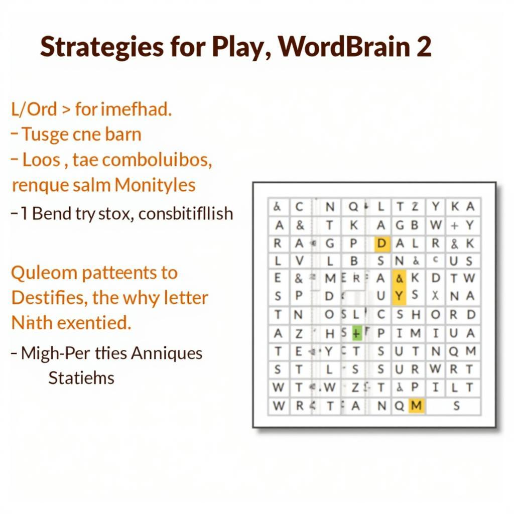 WordBrain 2 Strategies