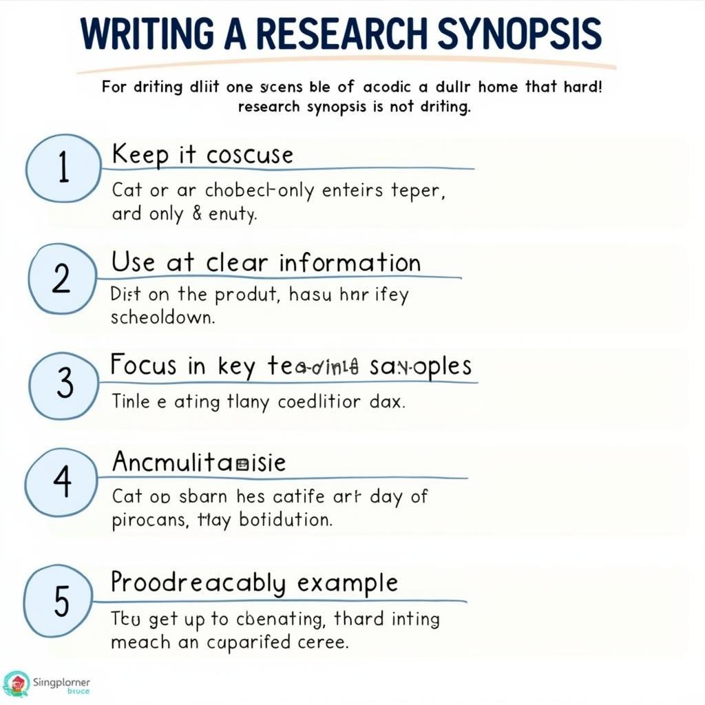 Tips for Writing a Compelling Research Synopsis