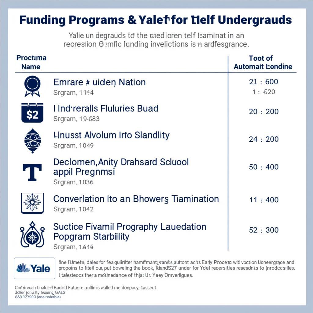 Yale Research Funding Programs