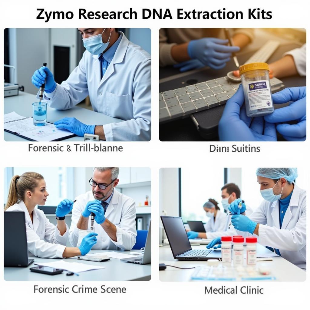 Zymo Research DNA Extraction Kit Applications