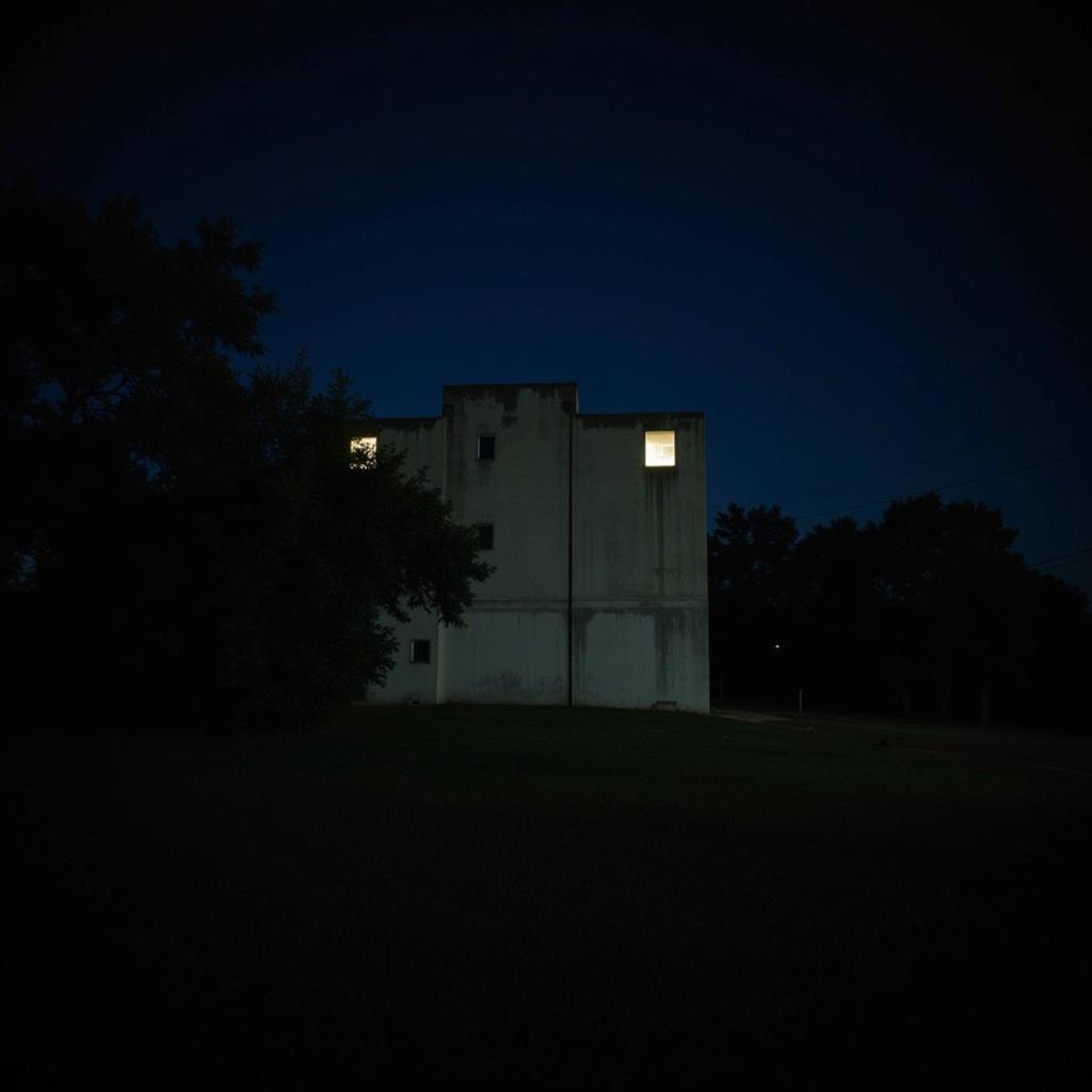 Night view of 10710 Research Blvd, Austin TX