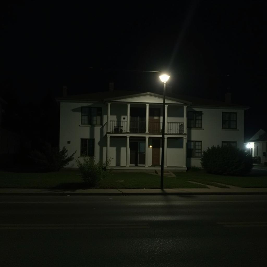 Night View of 10710 Research Blvd