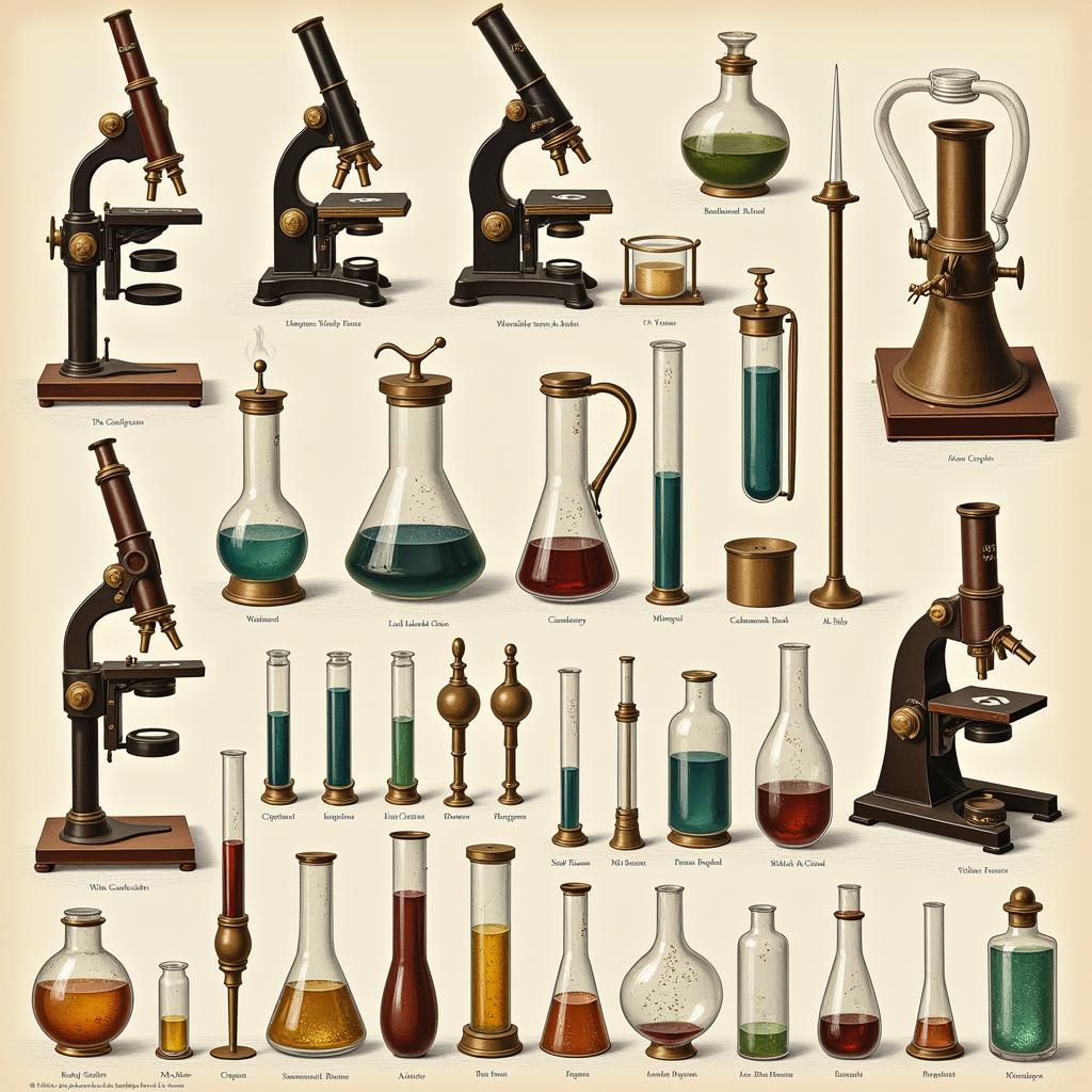 Victorian Era Laboratory Equipment