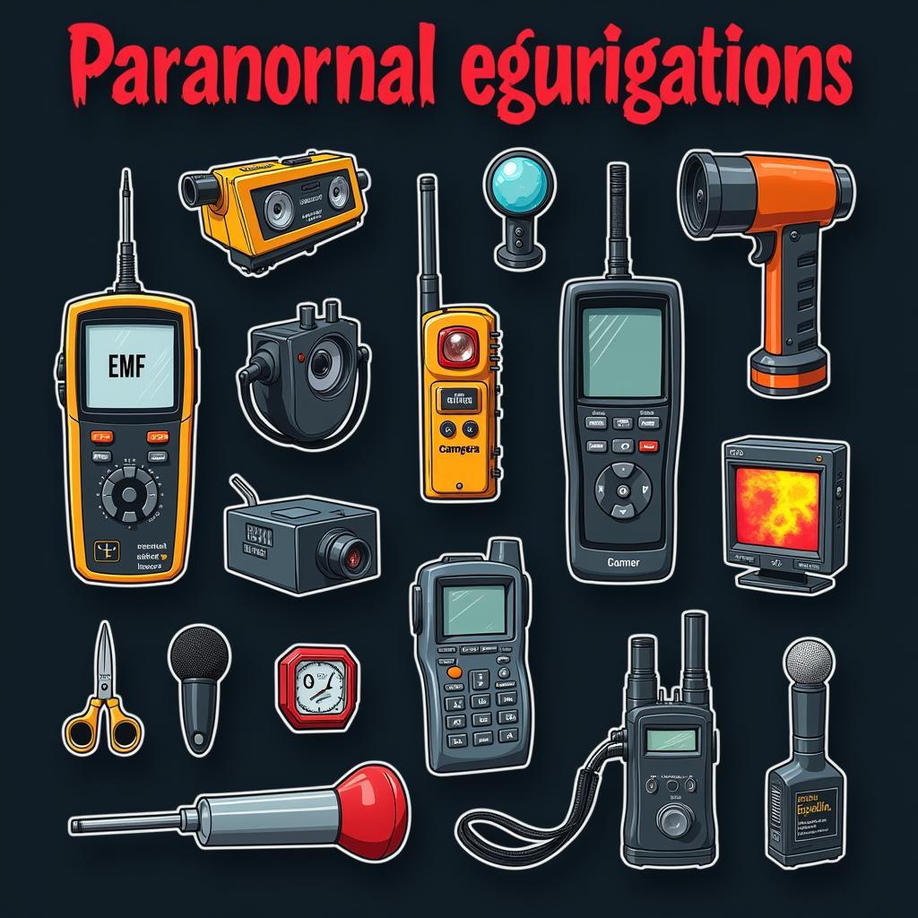 Paranormal investigation equipment