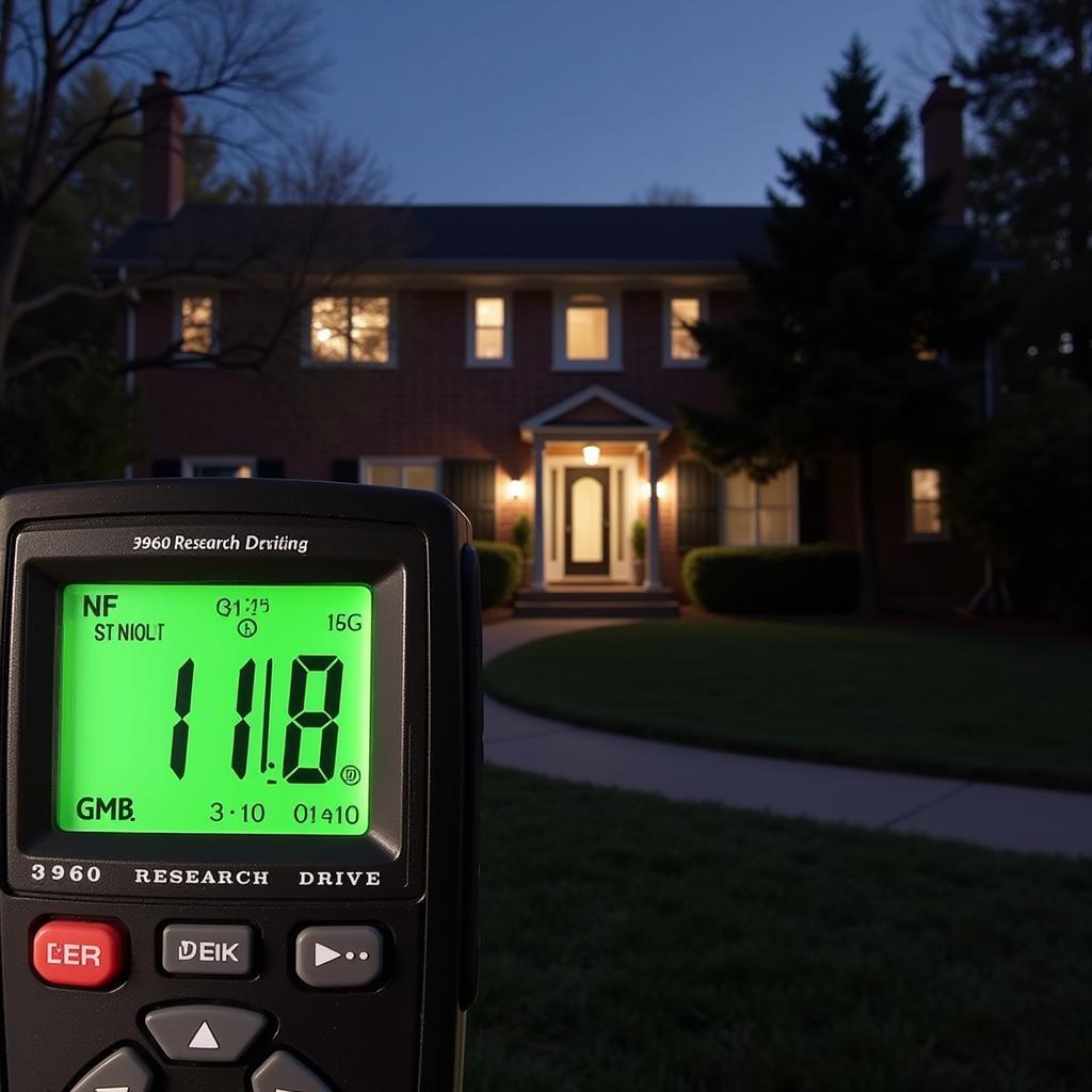 EMF Readings at 3960 Research Drive