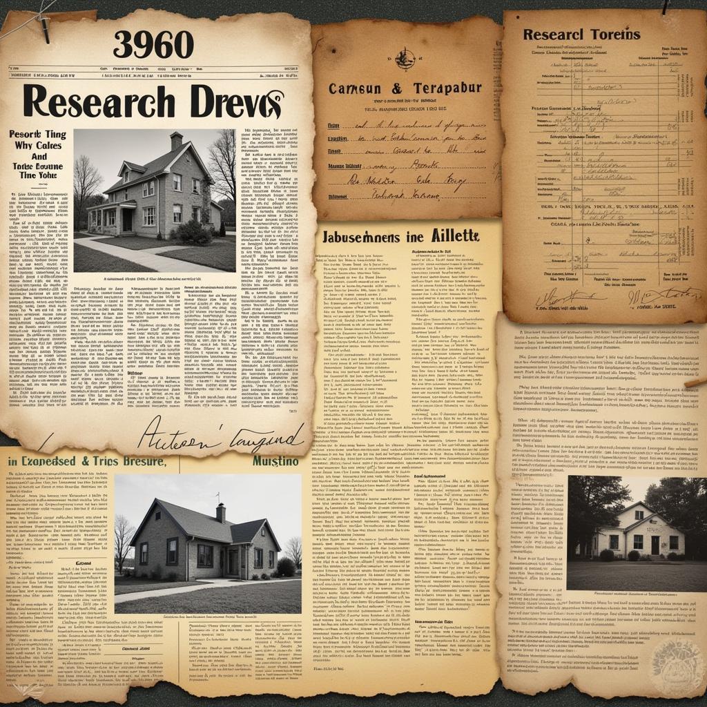 Historical Records of 3960 Research Drive