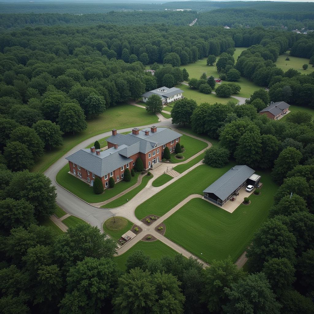 Aerial View of 777 Research Dr Lincoln NE