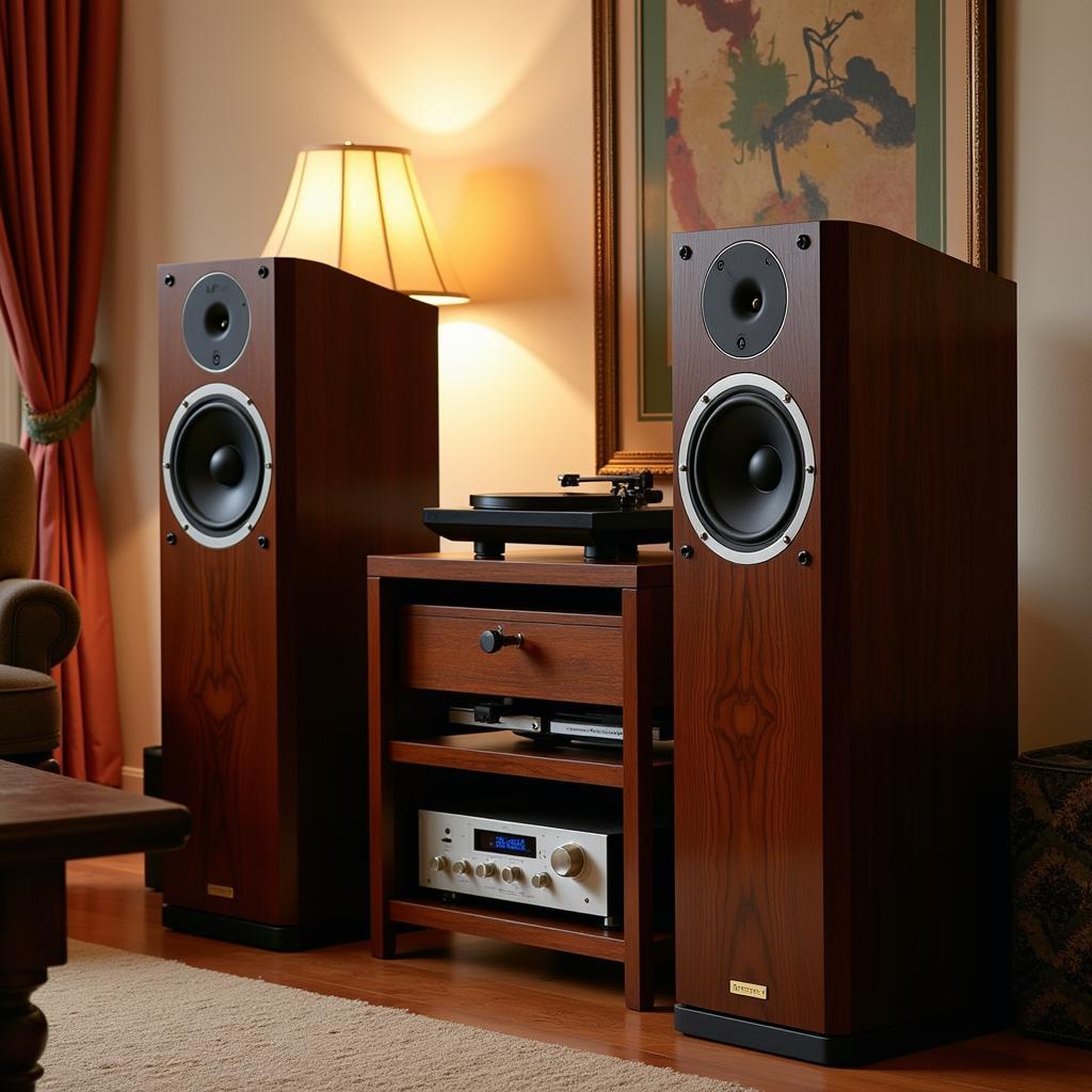 Acoustic Research ARS300 Listening Setup