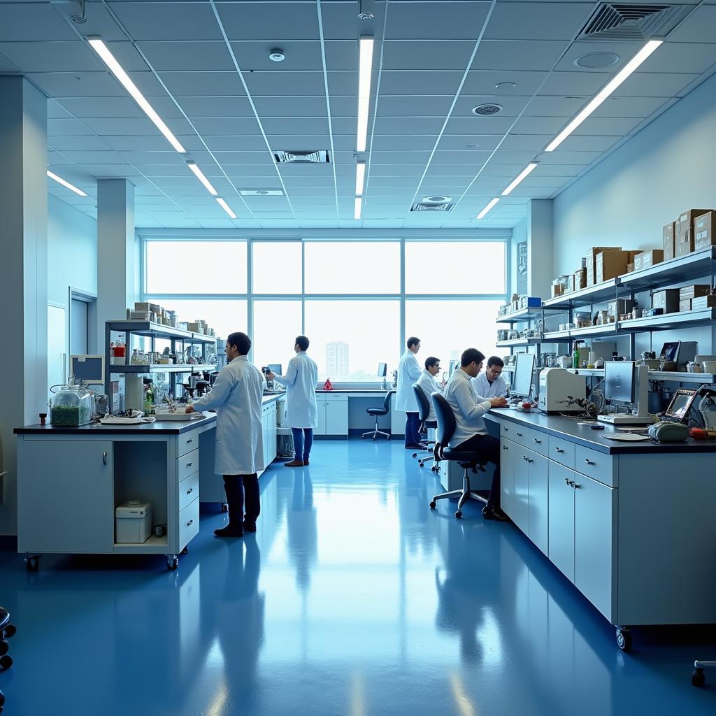 AK Research Center Laboratory Interior