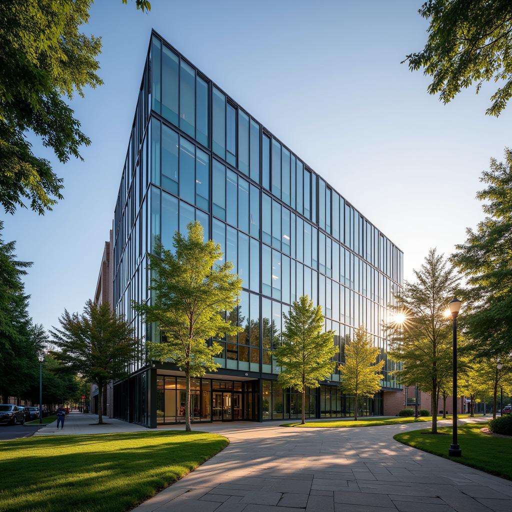 Modern building with large windows, representing the Altman Clinical and Translational Research Institute.