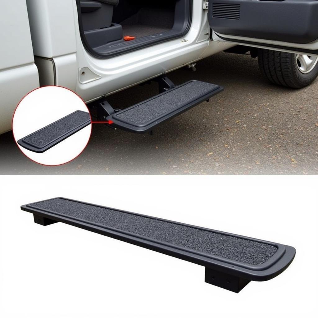 AMP Research Power Step Running Boards Deployed