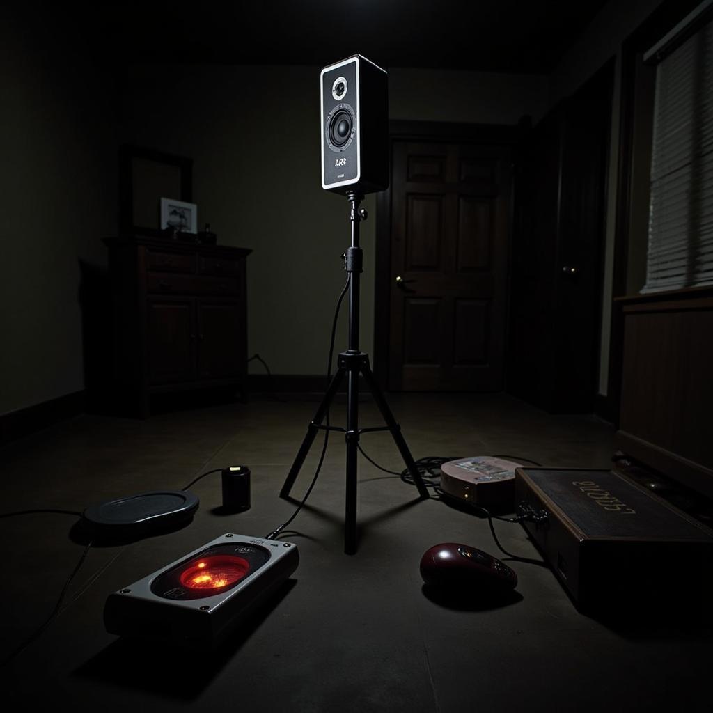 AR3 Setup in a Paranormal Investigation