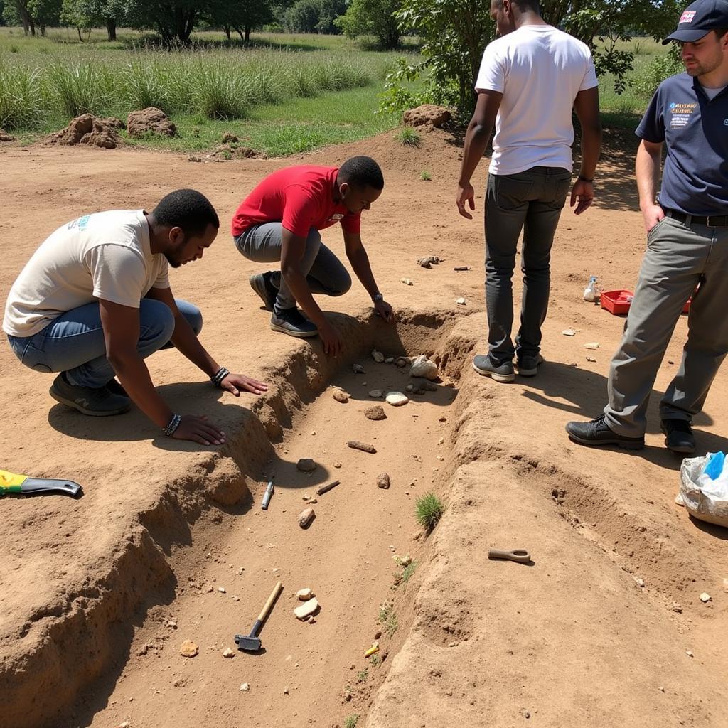 ARCE Archaeological Dig in Egypt