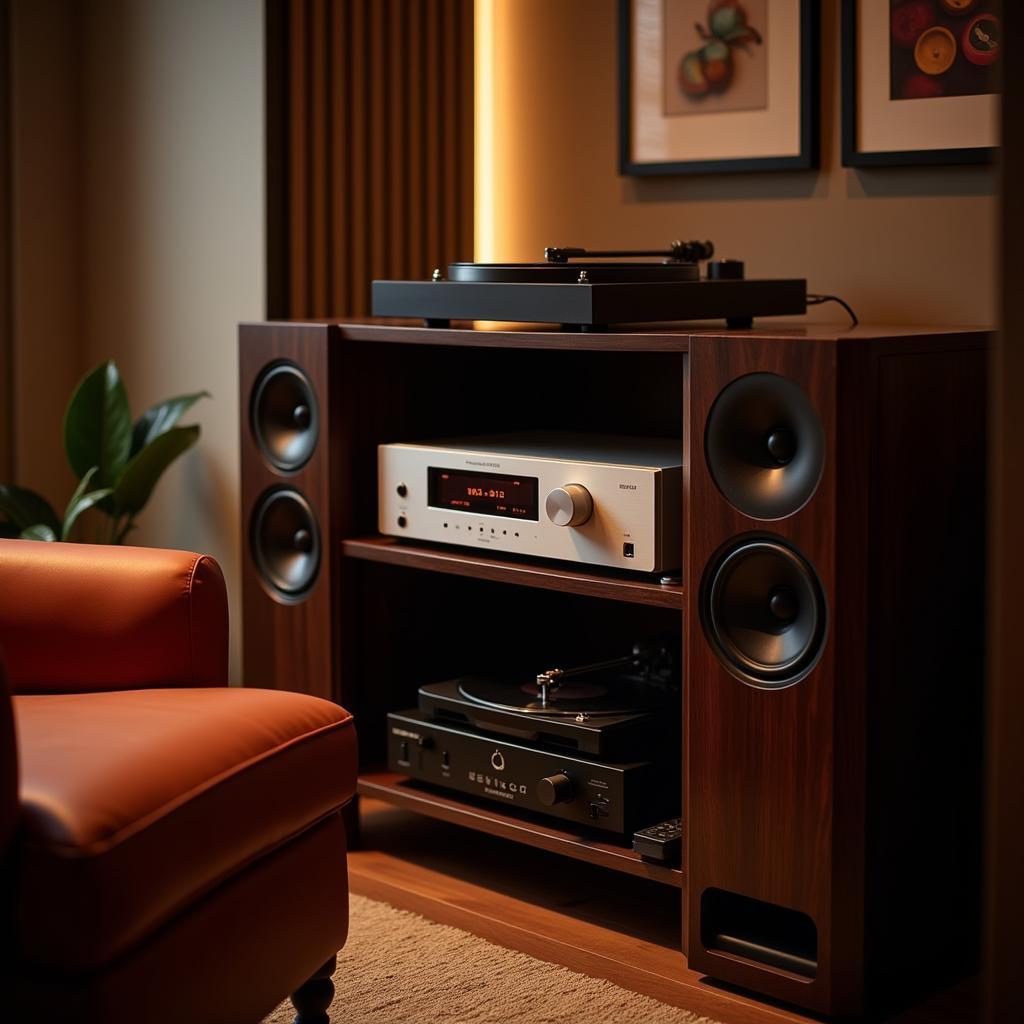 Audio Research i/50 in a Listening Room