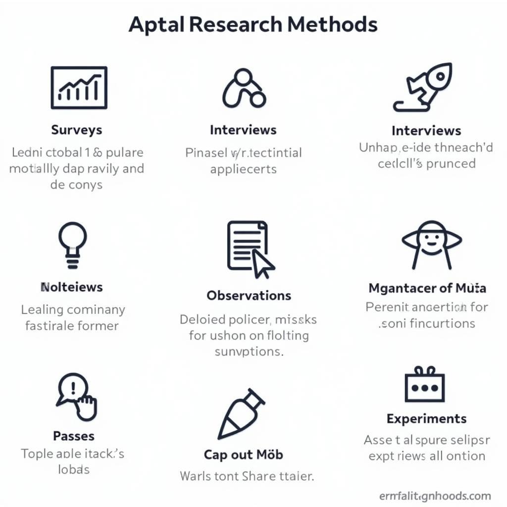 Social Research Methods: A Visual Representation of Different Approaches