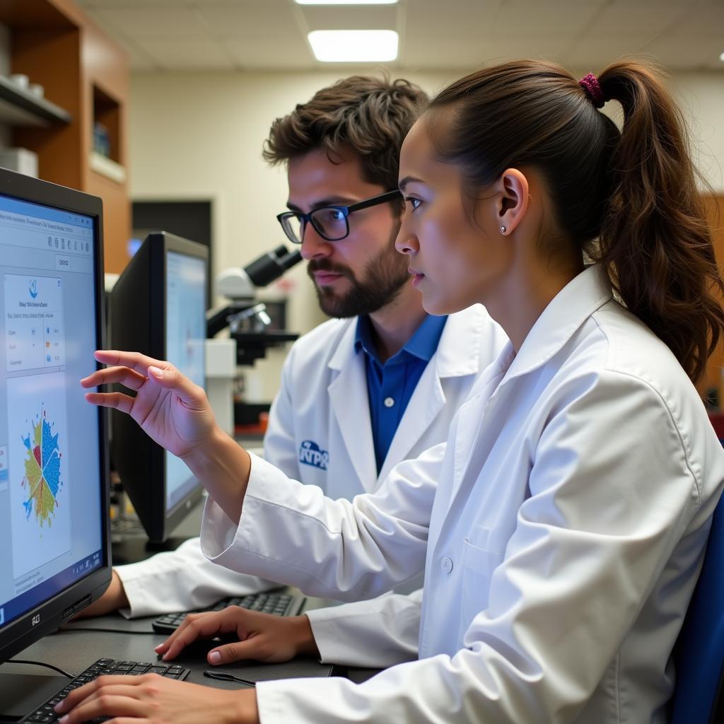 Baylor MSTP Student Collaborating with Rice Researcher