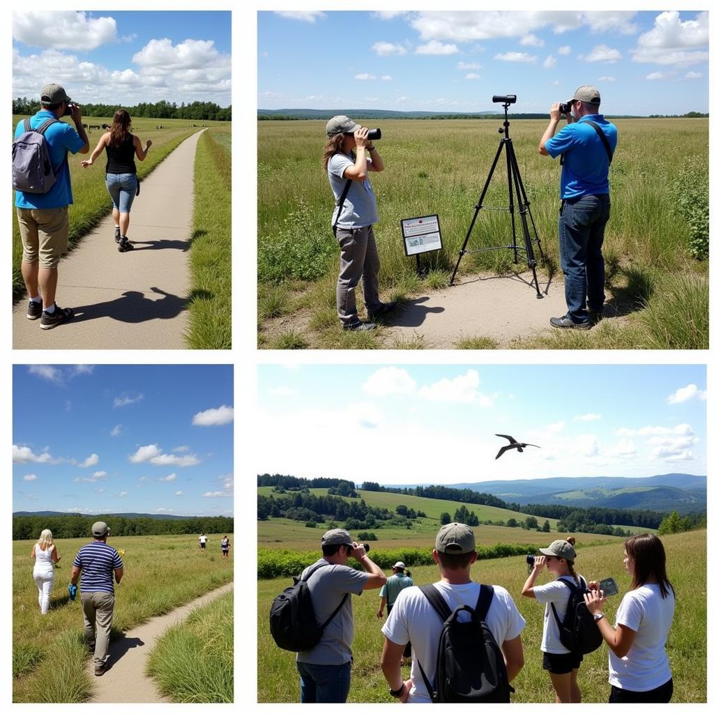 Enjoying the Beaver Island State Wildlife Research Area: Hiking, birdwatching, and nature photography opportunities