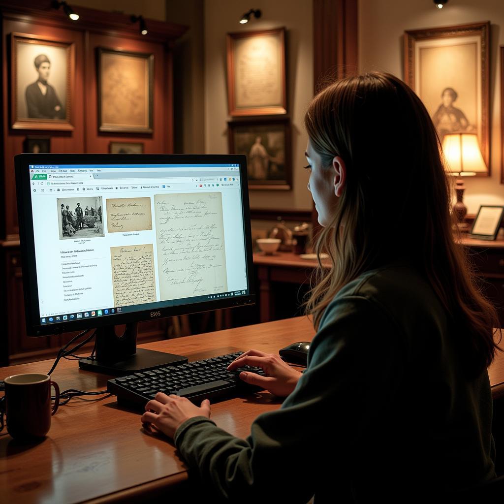 Exploring Online Archives for Historical Research