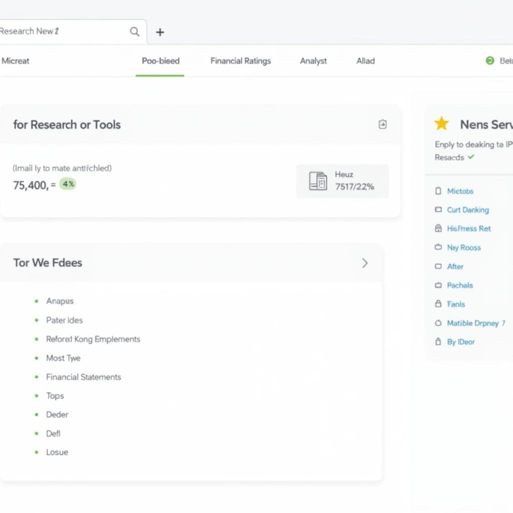 BigCharts Research Tools Example