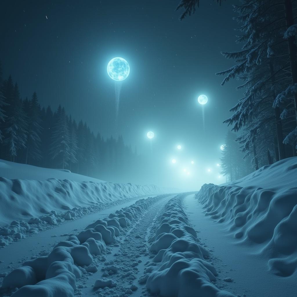 Unexplained Lights in Blizzards: A Possible Sign of Interdimensional Activity?