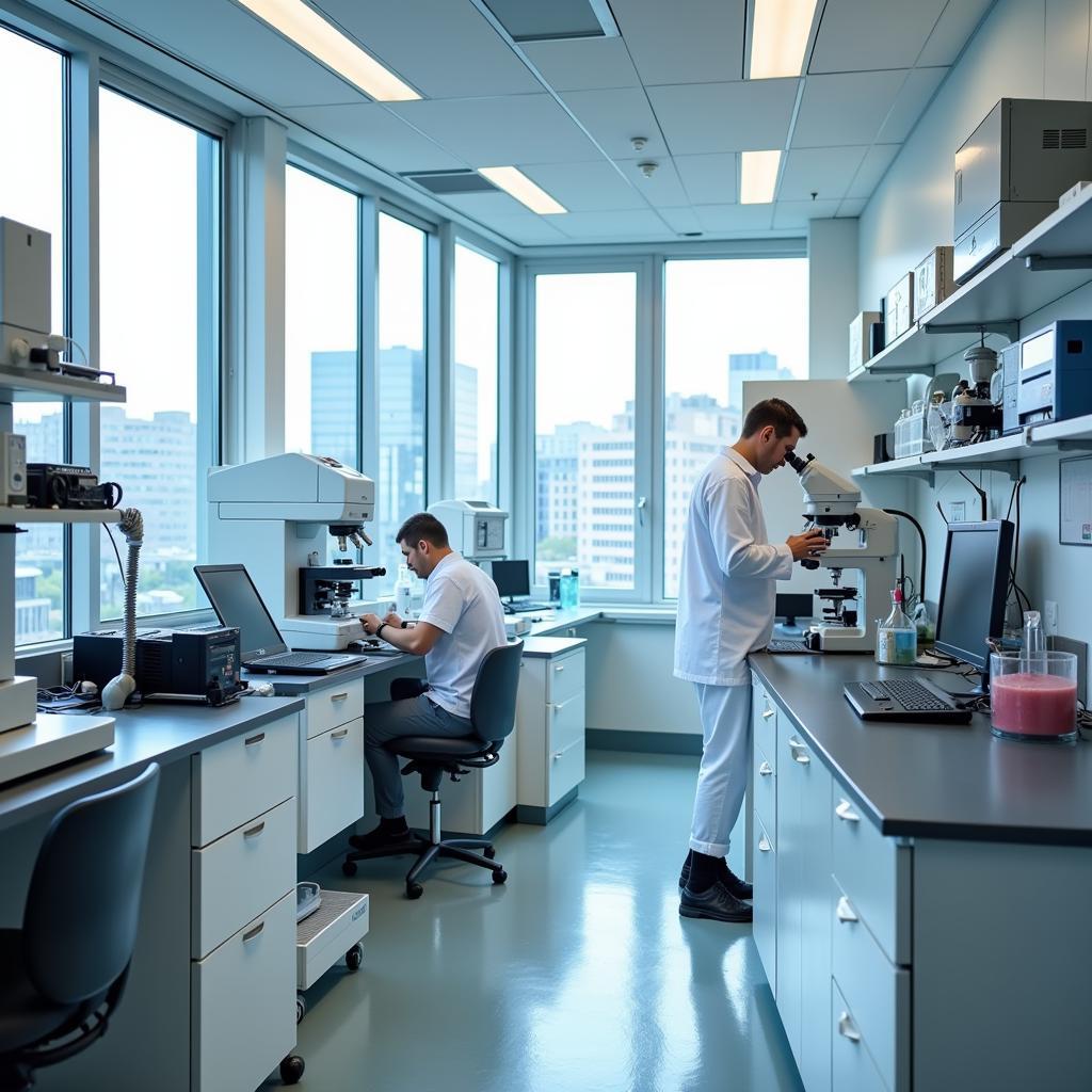 Blood Component Research Lab in Boston