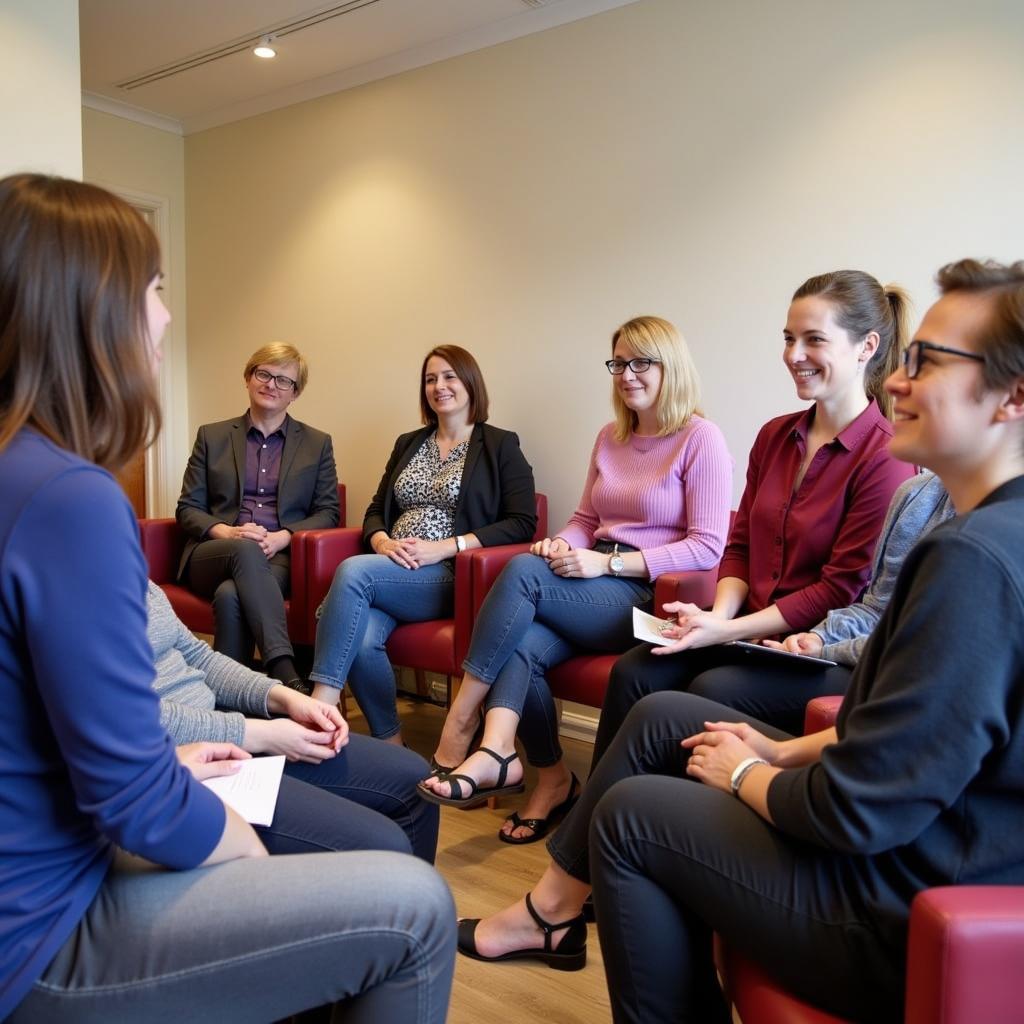 Cancer Research UK Support Group Meeting in Wisbech